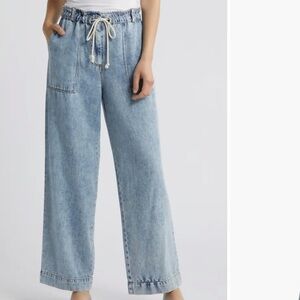 Rails Ryan Wide-Leg NWT ‘s Jeans‎ Women’s XL Drawstring Light Relaxed Fit Casual